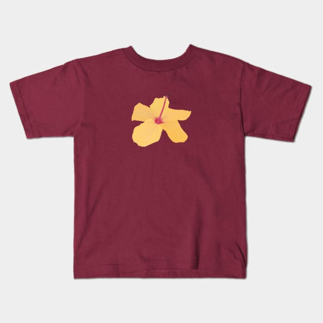 hawaii flower Kids T-Shirt by daidai